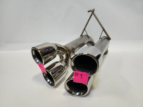 22+ WRX Blemished Extreme Catback Exhaust System With Polished Tips