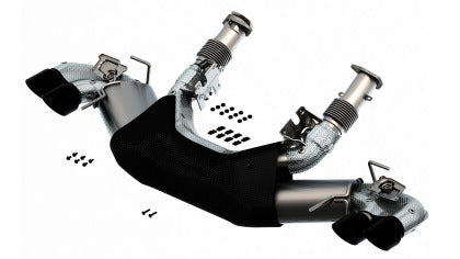 Borla 2020 Chevrolet Corvette C8 6.2L S-Type Exhaust System Dual Round A/C Tips
