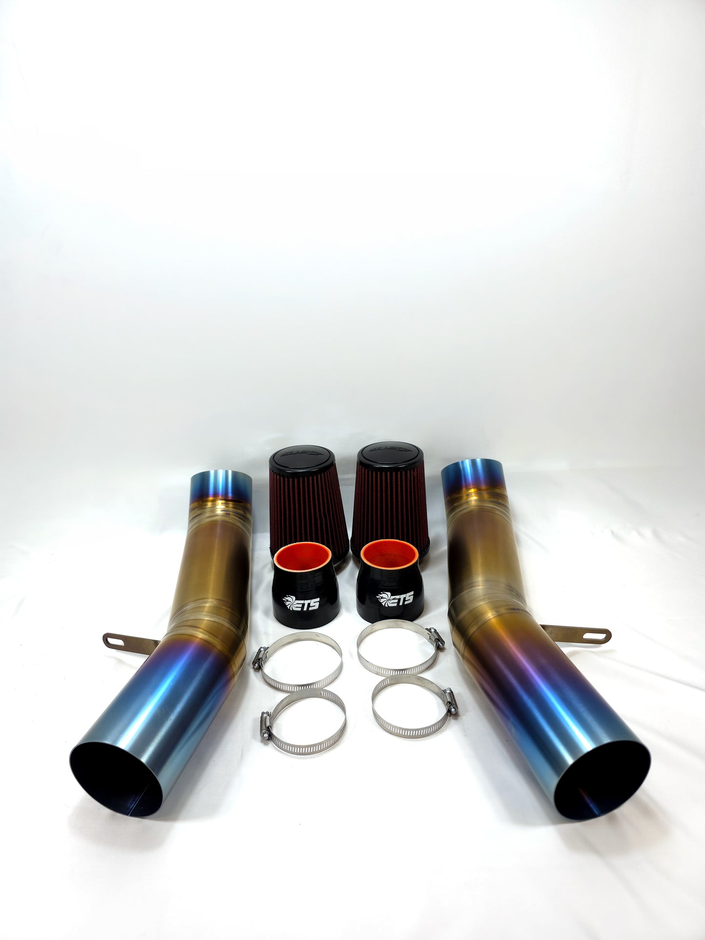 ETS 2009+ Nissan GTR (R35) Titanium Twin Turbo Air Intake Kit - Speed Density