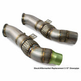 ETS 2020 Toyota Supra Downpipe - Race/Off Road Use - Straight Through Design / Stock and/or Aftermarket Stock Replacement Catbacks