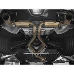 ETS 2020 Toyota Supra Exhaust System - ETS Pro Series Downpipe Connection - 4.0 Slip Fit w/ Dual 3.0 Outlets / Dual Mufflers - 2020 Supra