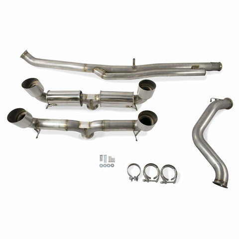 ETS Focus RS Extreme Exhaust System (No Mufflers) - Focus RS Exhaust System