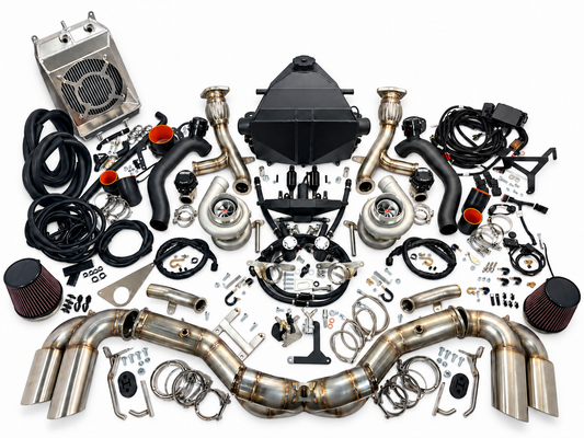 ETS C8 Corvette X-Pipe Turbo Kit