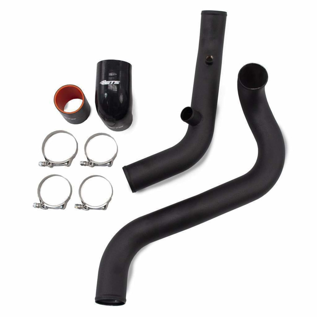 ETS 0306 Mitsubishi Evo 8/9 2.5" Stock Route Upper Intercooler Piping Kit