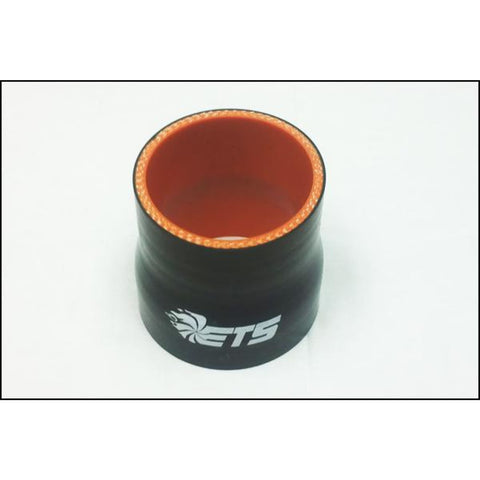 ETS 2.5 - 3 Straight Reducer Black Silicone Coupler
