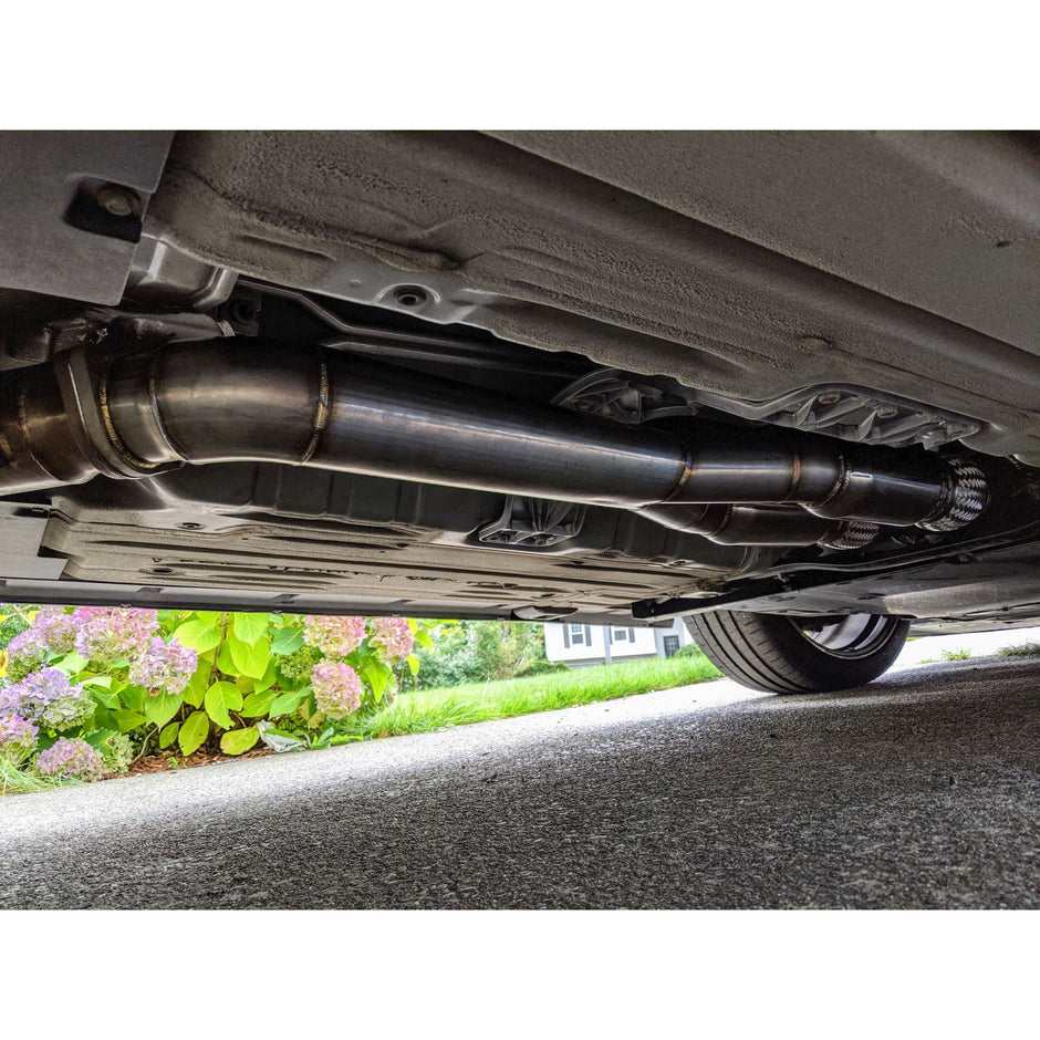 Nissan GTR MK3/4/Nismo - Center Silencer Replacement (Y-Pipe) with Secondary Cat Spare