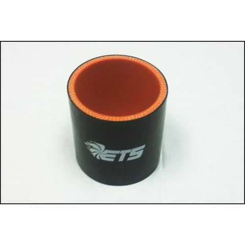 ETS 3 Straight Black Silicone Coupler